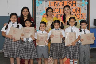 St. Mark’s Sr. Sec. Public School, Meera Bagh - English Recitation Competition by Class III : Click to Enlarge