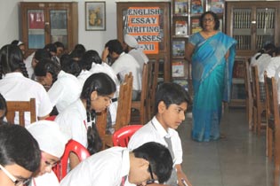 SMS Sr., Meera Bagh - Inter Class English Essay Writing Competition : Click to Enlarge
