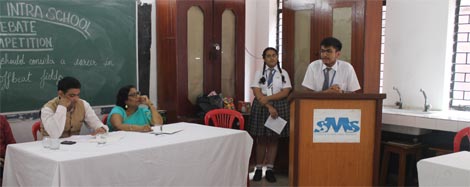 St. Mark’s Sr. Sec. Public School, Meera Bagh - NDTV - Deakin University Intra School Debate Competition : Click to Enlarge