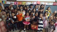St. Mark’s Sr. Sec. Public School, Meera Bagh - English Recitation and Card Making Competition for Class 1 : Click to Enlarge