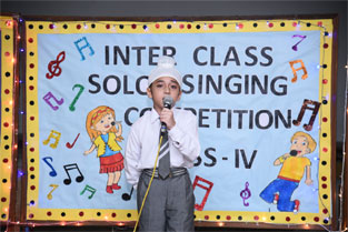 St. Mark’s Sr. Sec. Public School, Meera Bagh - Inter Class Solo Singing Competition for Class IV : Click to Enlarge