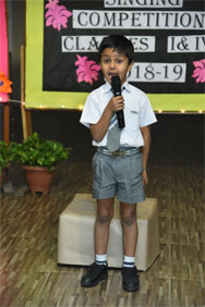 St. Mark’s Sr. Sec. Public School, Meera Bagh - Solo Singing Competition of Classes I and IV : Click to Enlarge