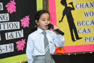 St. Mark’s Sr. Sec. Public School, Meera Bagh - Solo Singing Competition of Classes I and IV : Click to Enlarge