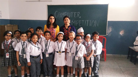 St. Mark’s Sr. Sec. Public School, Meera Bagh - Inter Class Computer Competition : Click to Enlarge