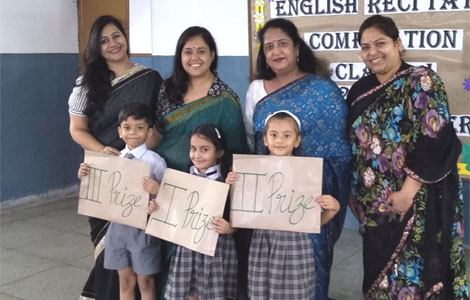 St. Mark’s Sr. Sec. Public School, Meera Bagh - Inter Class English Recitation : Class I : Click to Enlarge