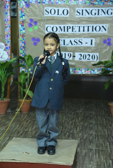 St. Mark’s Sr. Sec. Public School, Meera Bagh - Solo Singing Competition : Class I : Click to Enlarge