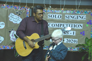 St. Mark’s Sr. Sec. Public School, Meera Bagh - Solo Singing Competition for Class I : Click to Enlarge