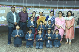 St. Mark’s Sr. Sec. Public School, Meera Bagh - Solo Singing Competition for Class I : Click to Enlarge