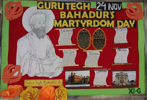 St. Mark's Meera Bagh - Guru Tegh Bahadur Martyrdom Day : Click to Enlarge