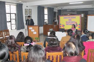 St. Mark's Meera Bagh - An Interactive Session with Mr. Amit Dahiya Badshah : Click to Enlarge