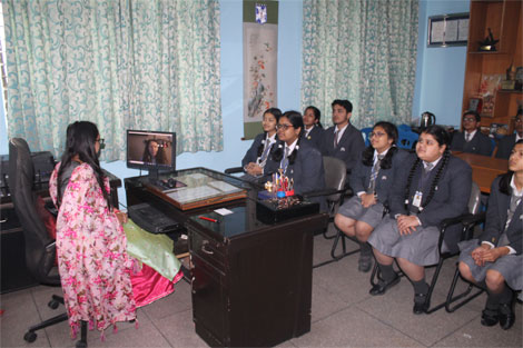 St. Mark's Meera Bagh - Skype Session : Click to Enlarge