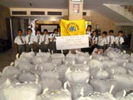 Relief Fund Material for Jammu and Kashmir Flood Victims by St. Mark's School, Meera Bagh : Click to Enlarge