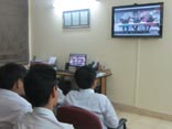 St. Mark's School, Meera Bagh - Video Conference for a social cause : Click to Enlarge