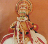 Padma Shri Kalamandalam Gopiji, the Kathakali Guru : Click to Enlarge