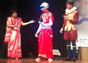 St. Mark's students in Drama Festival : Click to Enlarge