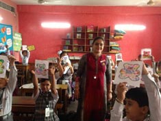 SMS, Meera Bagh - Wonderful Wednesday by Class II : Click to Enlarge