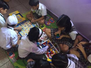 St. Mark's, Meera Bagh - Hobby Club Activity - Wonderful Wednesday : Click to Enlarge