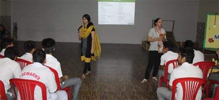 St. Mark's School, Meera Bagh - Workshop on Anger Management : Click to Enlarge