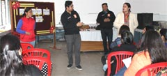 St. Mark's School, Meera Bagh - Personality Development Workshop : Click to Enlarge