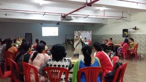 St. Mark's School, Meera Bagh - Workshop on Story Telling and Story Reading : Click to Enlarge