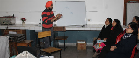 St. Mark's School, Meera Bagh - Workshop on Treatment through Occupational Therapy for Learning Disability : Click to Enlarge