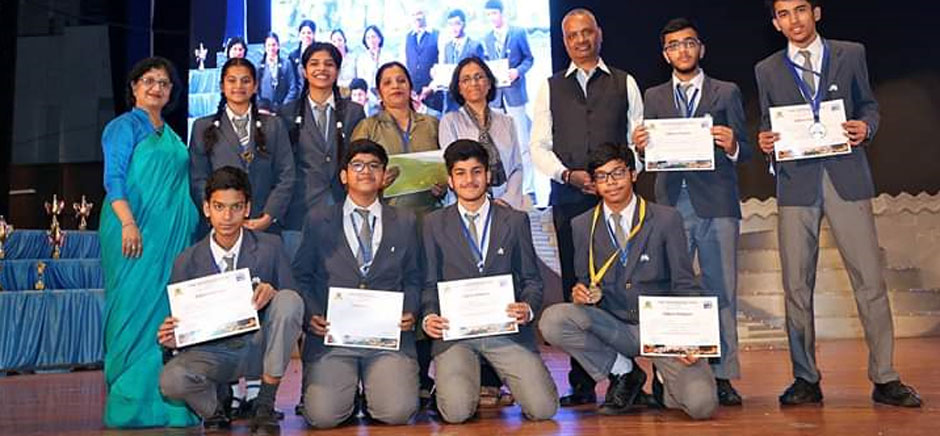 St. Mark's School, Meera Bagh - International Young Mathematician’s Convention : 2018 : Click to Enlarge