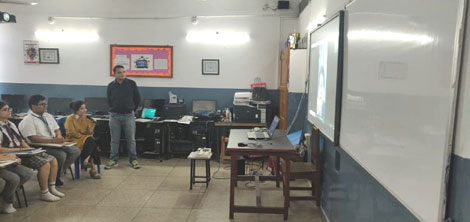 St. Mark's School, Meera Bagh - Microsoft Global Learning Connection : Click to Enlarge