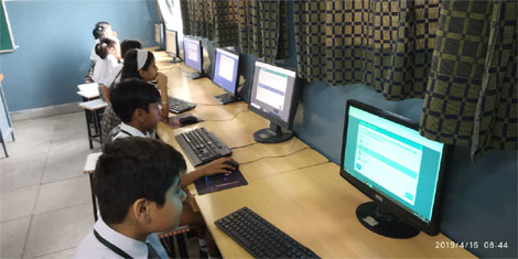 St. Mark's School, Meera Bagh - Scholastic Literacy Pro Program : Click to Enlarge