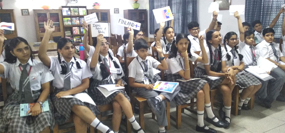 St. Mark's School, Meera Bagh - Model United Nations Workshop : Click to Enlarge