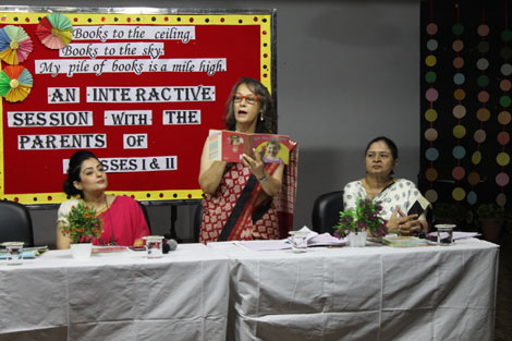 St. Mark's School, Meera Bagh - Parent Interactive Session : Click to Enlarge