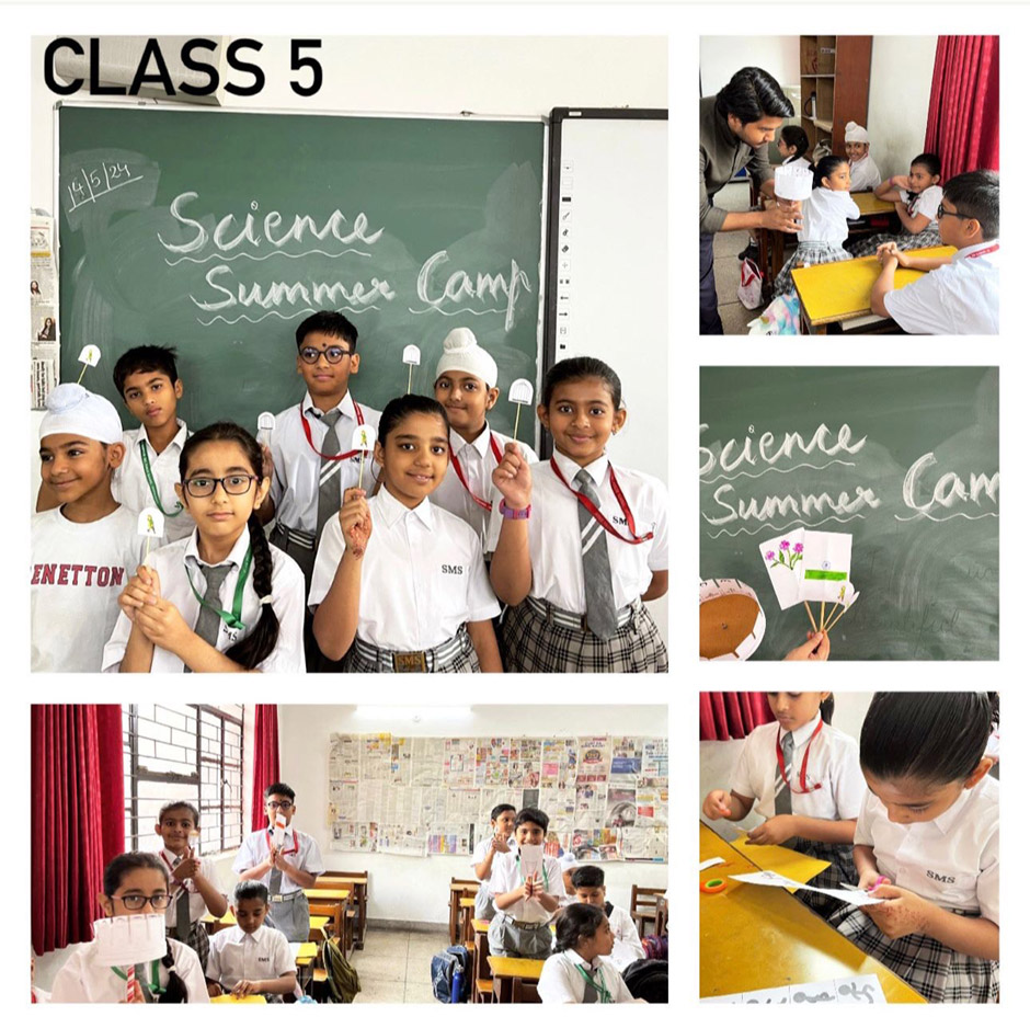 St Marks Sr Sec Public School Meera Bagh - School hosted an exciting five-day Science Summer Camp from 13 to 17 May 2024 : Click to Enlarge
