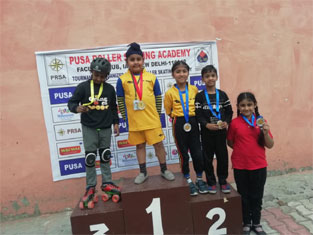 St. Mark's Meera Bagh - South Delhi Open Skating Chamionship 2018 : Click to Enlarge