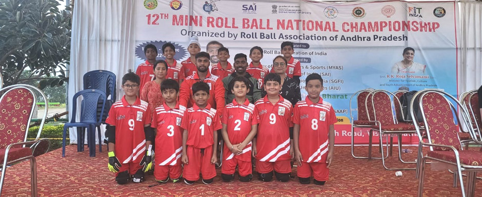 St. Mark's Meera Bagh - 12th Mini Roll Ball National Championship : Click to Enlarge