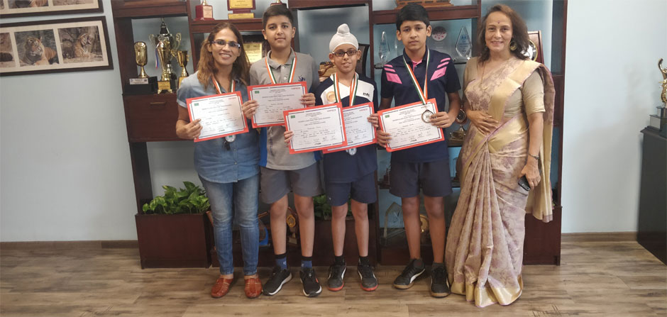 St. Mark's, Meera Bagh - 11 Sports Inter School Table Tennis State Championship, Delhi 2018 : Click to Enlarge