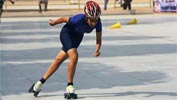 More laurels for St. Mark's Sr. Sec. Public School, Meera Bagh as Dhairya Taneja (XI D), won two Gold Medals at the CBSE National Skating Championship : Clck to Enlarge