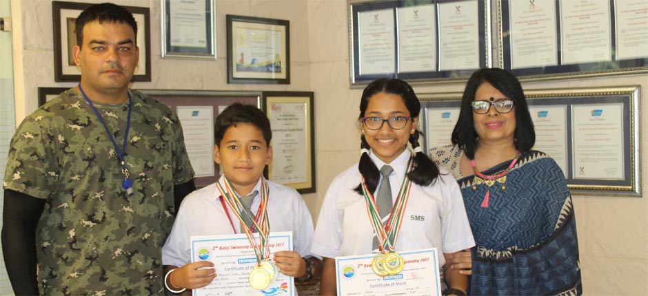 St. Mark's Meera Bagh - Swimming Champs : Click to Enlarge