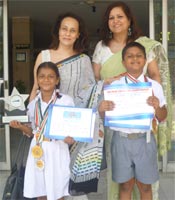 Swimming Champions of St. Mark’s School, Meera Bagh : Click to Enlarge