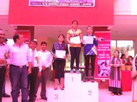 St. Mark’s Sr. Sec. Public School, Meera Bagh - Yastika bagged a bronze medal in the under - 19 below 55 Kg category : Click to Enlarge