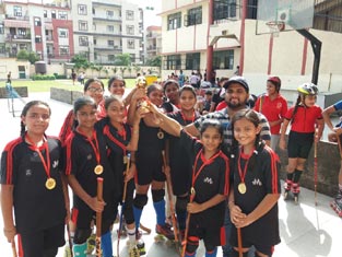 St. Mark’s Sr. Sec. Public School, Meera Bagh - Delhi State Inter School Roller Sports Championship 2016 : Click to Enlarge