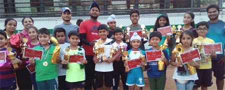 St. Mark's Meera Bagh - Intra Academy Tennis Tournament by Team Tennis Academies : Click to Enlarge