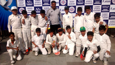 St. Mark's Meera Bagh - Sumermal Jain U-12 Cricket Tournament : Click to Enlarge