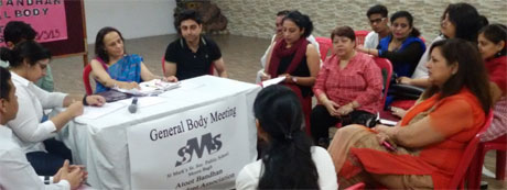 St. Mark's Meera Bagh Alumni - Annual General Body Meeting held on 10 May 2015