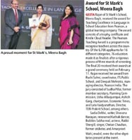 St. Mark's School, Meera Bagh, Delhi - Media Coverage