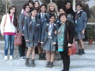 Italian's Guests at St. Mark's School, Meera Bagh : Click to Enlarge