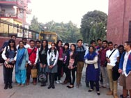 Millennia Institute visits St. Mark's School, Meera Bagh : Click to Enlarge