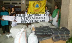 St. Mark's Meera Bagh - Contribution for Uttarakhand Rehabilitation : Click to Enlarge