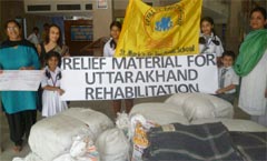 St. Mark's Meera Bagh - Contribution for Uttarakhand Rehabilitation : Click to Enlarge