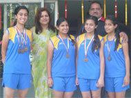 St. Mark's Meera Bagh - Delhi State CBSE Athletic champions : Click to Enlarge
