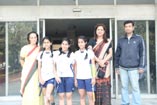 St. Mark's Meera Bagh - Zonal Badminton Champions - Senior Girls : Click to Enlarge
