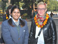 St. Mark's School, Meera Bagh hosts a delegation from Sweden : Click to Enlarge
